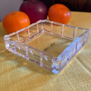 Avon Lead Crystal Trinket Dish